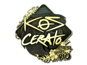 Sticker | KSCERATO (Gold) | Rio 2022 image