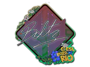 Sticker | boltz (Glitter) | Rio 2022 image