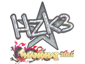 Sticker | hallzerk (Glitter) | Shanghai 2024 image