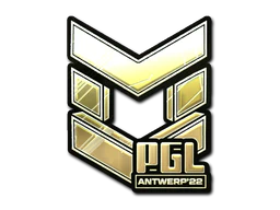 Sticker | PGL (Gold) | Antwerp 2022 image