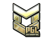 Sticker | PGL (Gold) | Antwerp 2022 image