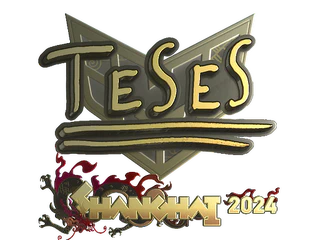 Sticker | TeSeS (Gold) | Shanghai 2024
