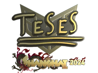 Sticker | TeSeS (Gold) | Shanghai 2024 image