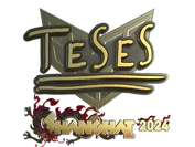 Sticker | TeSeS (Gold) | Shanghai 2024 image