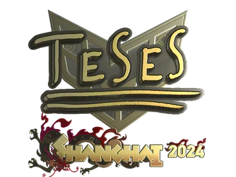 Sticker | TeSeS (Gold) | Shanghai 2024 image