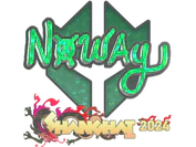Sticker | noway (Glitter) | Shanghai 2024 image