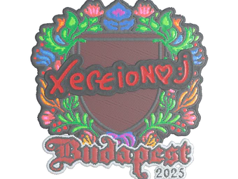Sticker | xertioN (Embroidered) | Budapest 2025 image
