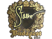 Sticker | Staehr (Gold) | Budapest 2025 image