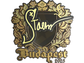 Sticker | Staehr (Gold) | Budapest 2025 image