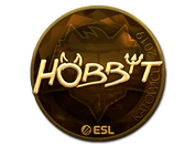 Sticker | Hobbit (Gold) | Katowice 2019 image