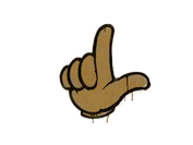 Sealed Graffiti | Loser (Desert Amber) image