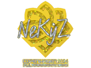 Sticker | NEKiZ (Glitter) | Copenhagen 2024