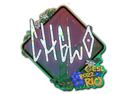Sticker | chelo (Glitter) | Rio 2022 image