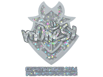 Sticker | m0NESY (Glitter) | Copenhagen 2024 image