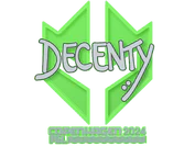 Sticker | decenty | Copenhagen 2024 image