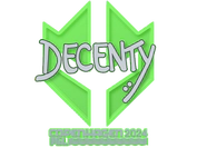Sticker | decenty | Copenhagen 2024 image