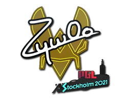 Sticker | ZywOo | Stockholm 2021 image