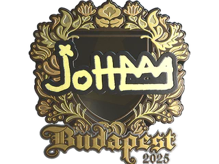 Sticker | jottAAA (Gold) | Budapest 2025