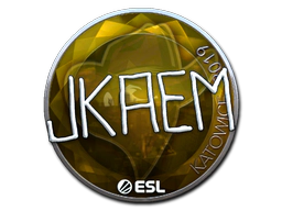 Sticker | jkaem (Foil) | Katowice 2019 image