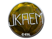 Sticker | jkaem (Foil) | Katowice 2019 image