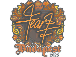 Sticker | fEAR | Budapest 2025