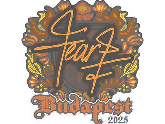 Sticker | fEAR | Budapest 2025 image