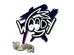 Sticker | WOOD7 (Glitter) | Paris 2023 image