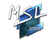 Sticker | MSL (Foil) | Boston 2018 image