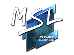 Sticker | MSL (Foil) | Boston 2018 image