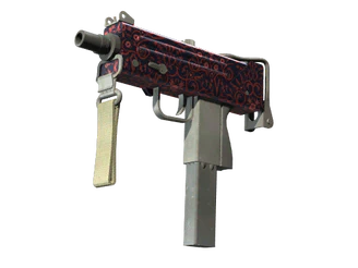 MAC-10 | Red Filigree image