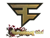 Sticker | FaZe Clan (Gold) | Shanghai 2024 image