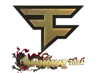 Sticker | FaZe Clan (Gold) | Shanghai 2024
