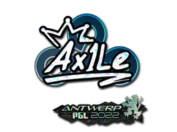 Sticker | Ax1Le (Glitter) | Antwerp 2022 image