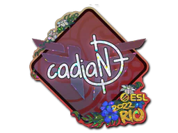 Sticker | cadiaN (Glitter) | Rio 2022 image
