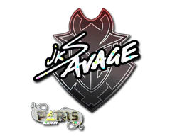 Sticker | jks (Glitter) | Paris 2023