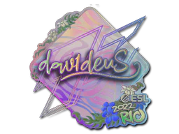 Sticker | dav1deuS (Holo) | Rio 2022 image