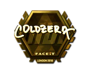 Sticker | coldzera (Gold) | London 2018 image