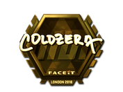 Sticker | coldzera (Gold) | London 2018 image