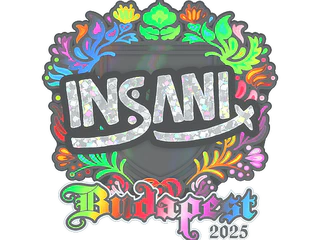 Sticker | insani (Holo) | Budapest 2025