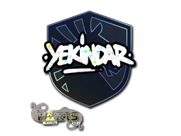 Sticker | YEKINDAR (Glitter) | Paris 2023 image