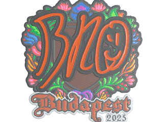 Sticker | br0 (Embroidered) | Budapest 2025