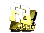 Sticker | Flipsid3 Tactics (Gold) | MLG Columbus 2016 image
