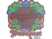 Sticker | Ex3rcice (Embroidered) | Budapest 2025 image