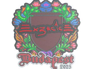 Sticker | Ex3rcice (Embroidered) | Budapest 2025