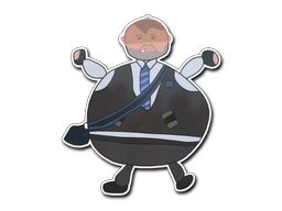 Sticker | Poorly Drawn Number K image