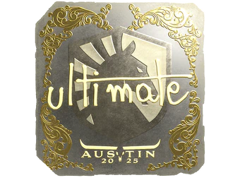 Sticker | ultimate (Gold) | Austin 2025 image