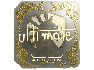 Sticker | ultimate (Gold) | Austin 2025
