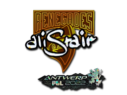 Sticker | aliStair (Glitter) | Antwerp 2022 image