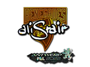 Sticker | aliStair (Glitter) | Antwerp 2022 image