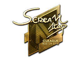 Sticker | ScreaM (Gold) | Boston 2018 image